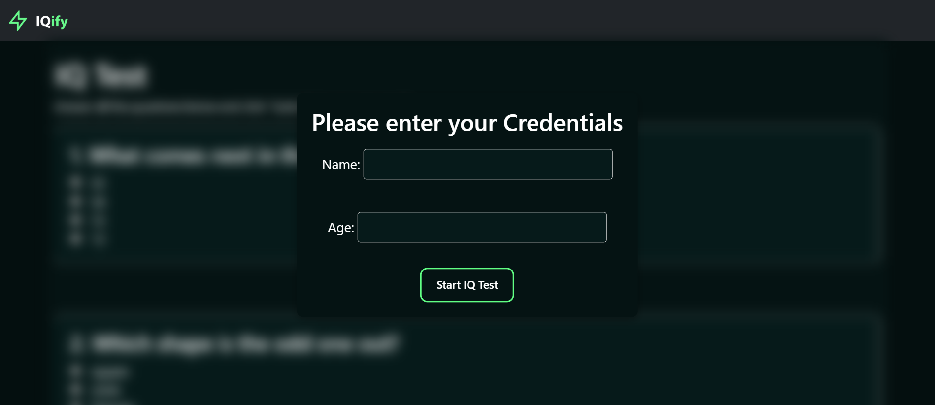 EnterCredentials
